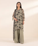 Sapphire Digital Printed Linen 3 Piece Suit with Dupatta & Trouser