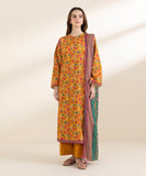 Sapphire Digital Printed Linen 3 Piece Suit with Dupatta & Trouser