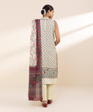 Sapphire Digital Printed Linen 3 Piece Suit with Dupatta & Trouser