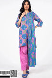 3 Piece Printed Lawn Suit With Dupatta By Alkaram
