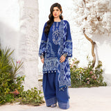3 Pc Unstitched Printed Lawn Suit By Maria B
