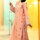 3 Pc Unstitched Printed Lawn Suit By Maria B