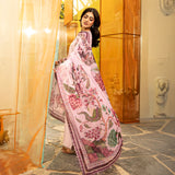 3 Pc Unstitched Printed Lawn Suit By Maria B