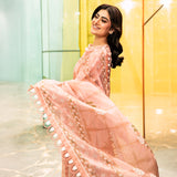 3 Pc Unstitched Printed Lawn Suit By Maria B