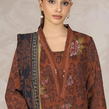 Unstitched Printed Suit By Lime Light