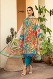 Maria B Lawn 2025 – New Arrival Luxury 3-Piece Unstitched Suit