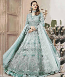 3 Pc Unstitched Embroidered cotton  Suit By Maria B WEDDING EDITION