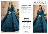 3 Pc Unstitched Embroidered cotton  Suit By Maria B WEDDING EDITION