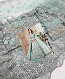 3 Pc Unstitched Embroidered cotton  Suit By Maria B WEDDING EDITION