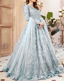 3 Pc Unstitched Embroidered cotton  Suit By Maria B WEDDING EDITION