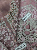3 Pc Unstitched Embroidered Lawn Suit By RANG RASIYA