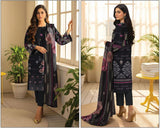 ✨ Bareezé 3PC Embroidered Winter Collection