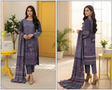 ✨ Bareezé 3PC Embroidered Winter Collection