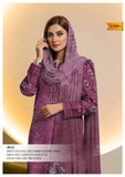Elegant 3-Piece Printed Viscose Embroidered Suit By Nisha