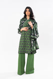 3 Piece Printed Lawn Suit With Dupatta By Alkaram
