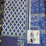 3 Pc Unstitched Printed Lawn Suit By Maria B