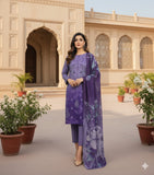 ✨ Nisha Designer 3-Piece Embroidered Collection