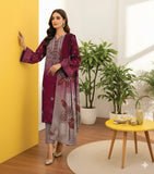 ✨ Nisha Designer 3-Piece Embroidered Collection