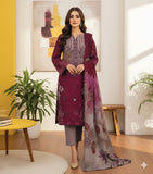 ✨ Nisha Designer 3-Piece Embroidered Collection