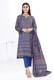 Khadi 3-Piece Lawn Printed Suit – Unstitched Summer Wear