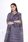 Khadi 3-Piece Lawn Printed Suit – Unstitched Summer Wear