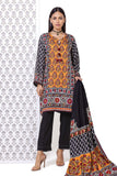 Khadi 3-Piece Lawn Printed Suit – Unstitched Summer Wear