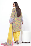 Khadi 3-Piece Lawn Printed Suit – Unstitched Summer Wear