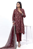 Khadi 3-Piece Lawn Printed Suit – Unstitched Summer Wear