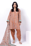 Khadi 3-Piece Lawn Printed Suit – Unstitched Summer Wear