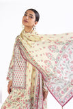 Khadi 3-Piece Lawn Printed Suit – Unstitched Summer Wear